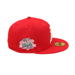 Oakland Athletics Cooperstown 59Fifty Fitted World Series 1989 - Scarlet - Headz Up 