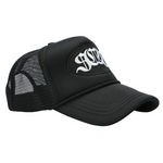 Black Sabo Logo Trucker Cap - Headz Up 