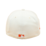 Detroit Tigers Cooperstown 59Fifty Fitted Tiger Stadium 1912-1999  - Chrome White/Navy/Orange - Headz Up 