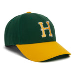HUF Anniversary 6-Panel Snapback - Green/Yellow - Headz Up 