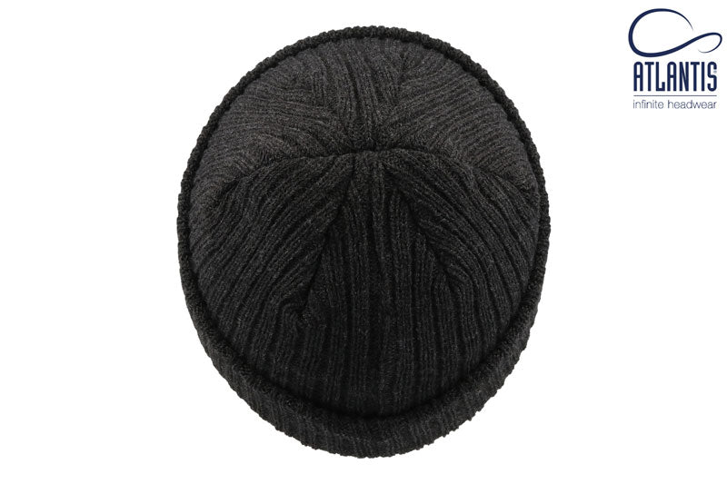 Docker Beanie - Dark Grey Melange - Headz Up 