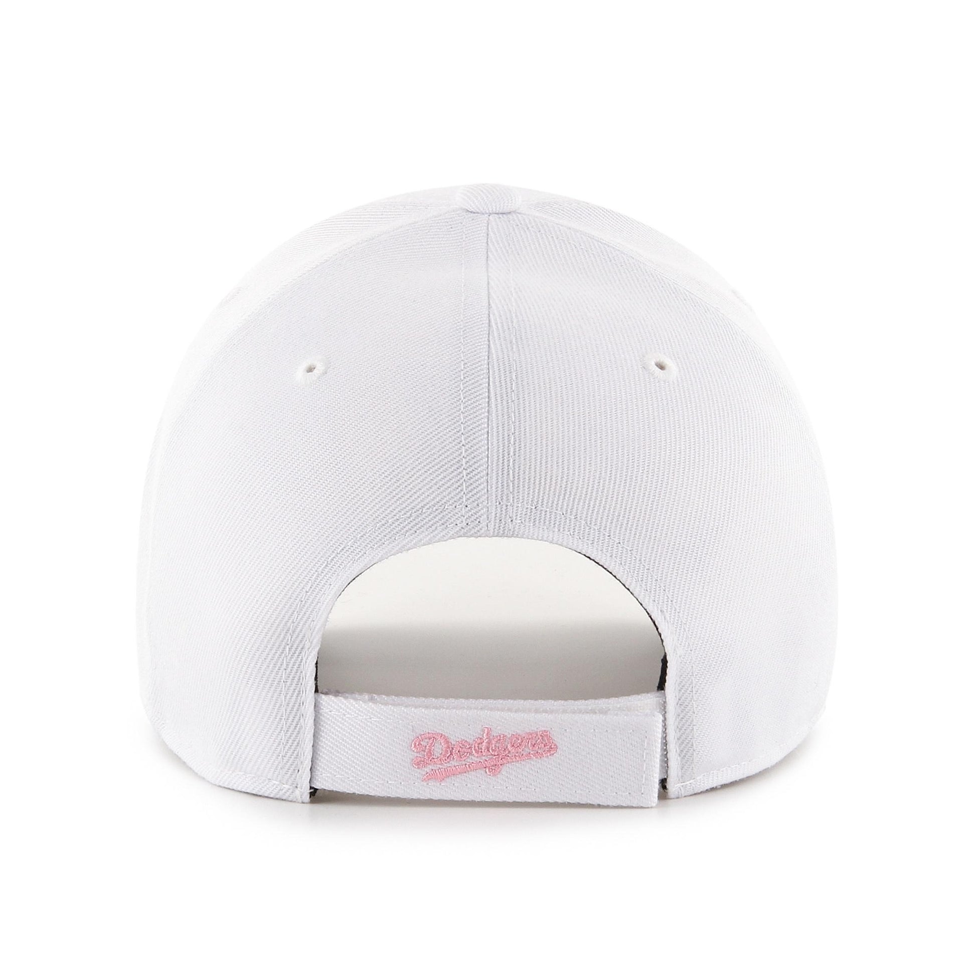 '47 - Los Angeles Dodgers MVP Adjustable Cap - Hvid/Pink - Headz Up 