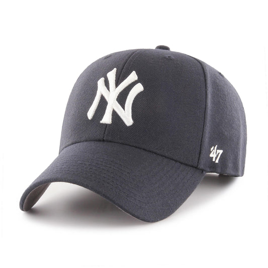 '47 - New York Yankees MVP Adjustable Cap - Navy/Hvid - Headz Up 