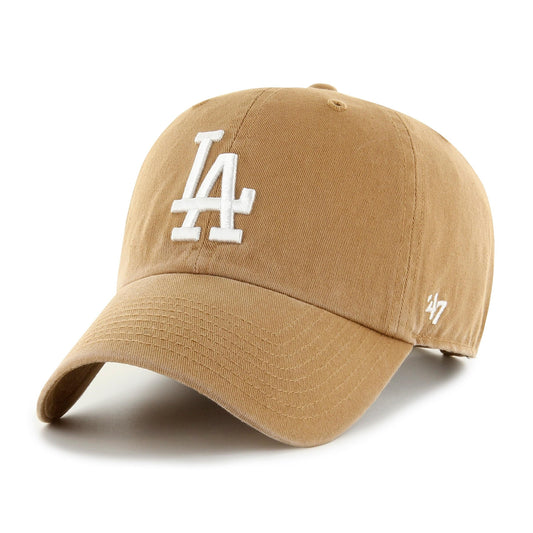 '47 - Los Angeles Dodgers MLB Clean Up Adjustable Cap - Brun - Headz Up 