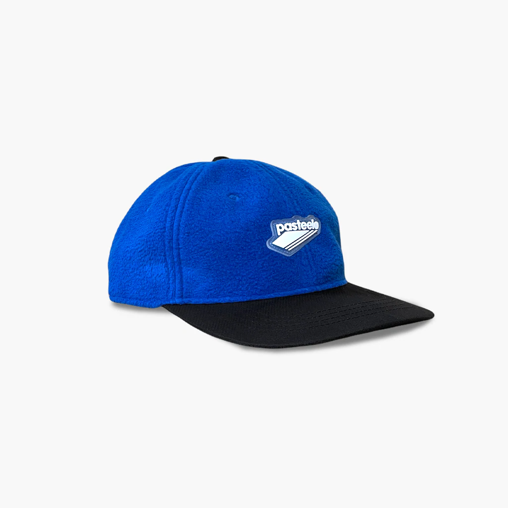 Pasteelo - Polarfleece 6 Panel Cap - Royal/Sort - Headz Up 