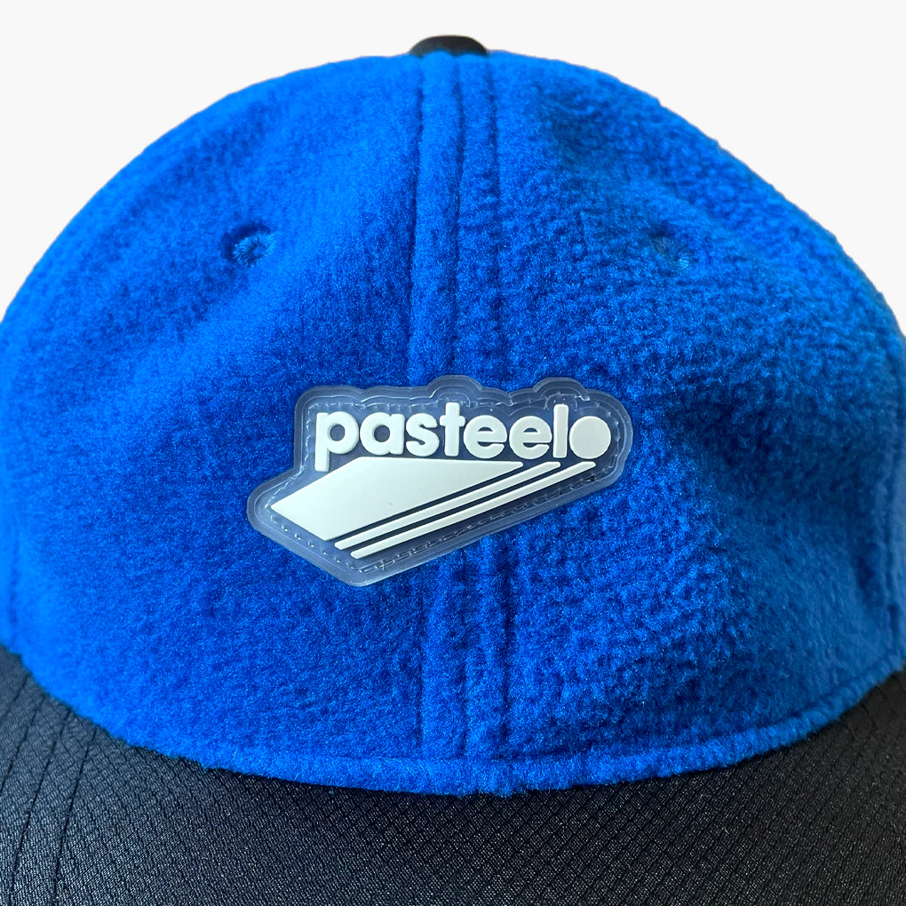 Pasteelo - Polarfleece 6 Panel Cap - Royal/Sort - Headz Up 