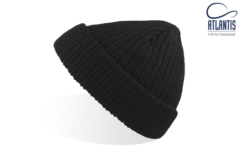 Docker Beanie - Black Melange - Headz Up 