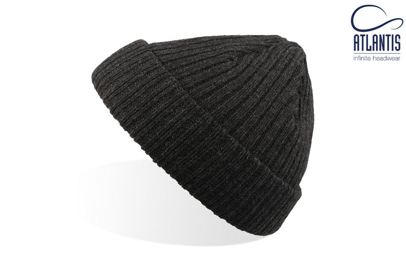 Docker Beanie - Dark Grey Melange - Headz Up 