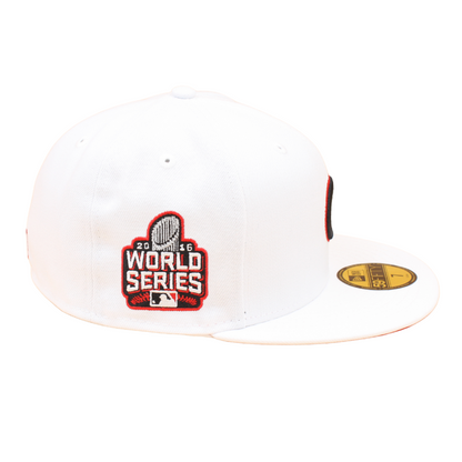 Chicago Cubs Cooperstown 59Fifty Fitted 2016 World Series - White - Headz Up 