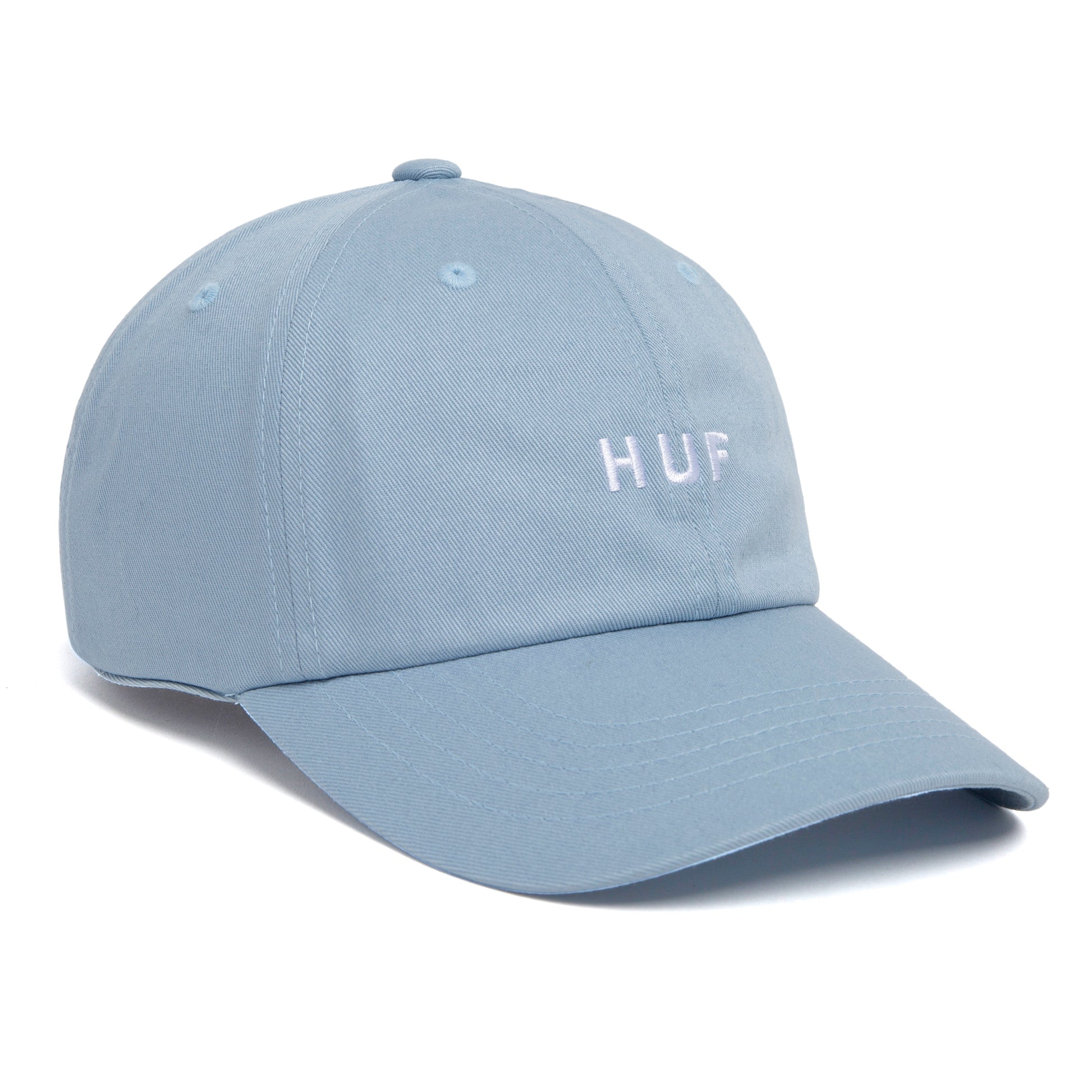 HUF Essentials OG Logo CV Dad Cap - Light Blue - Headz Up 