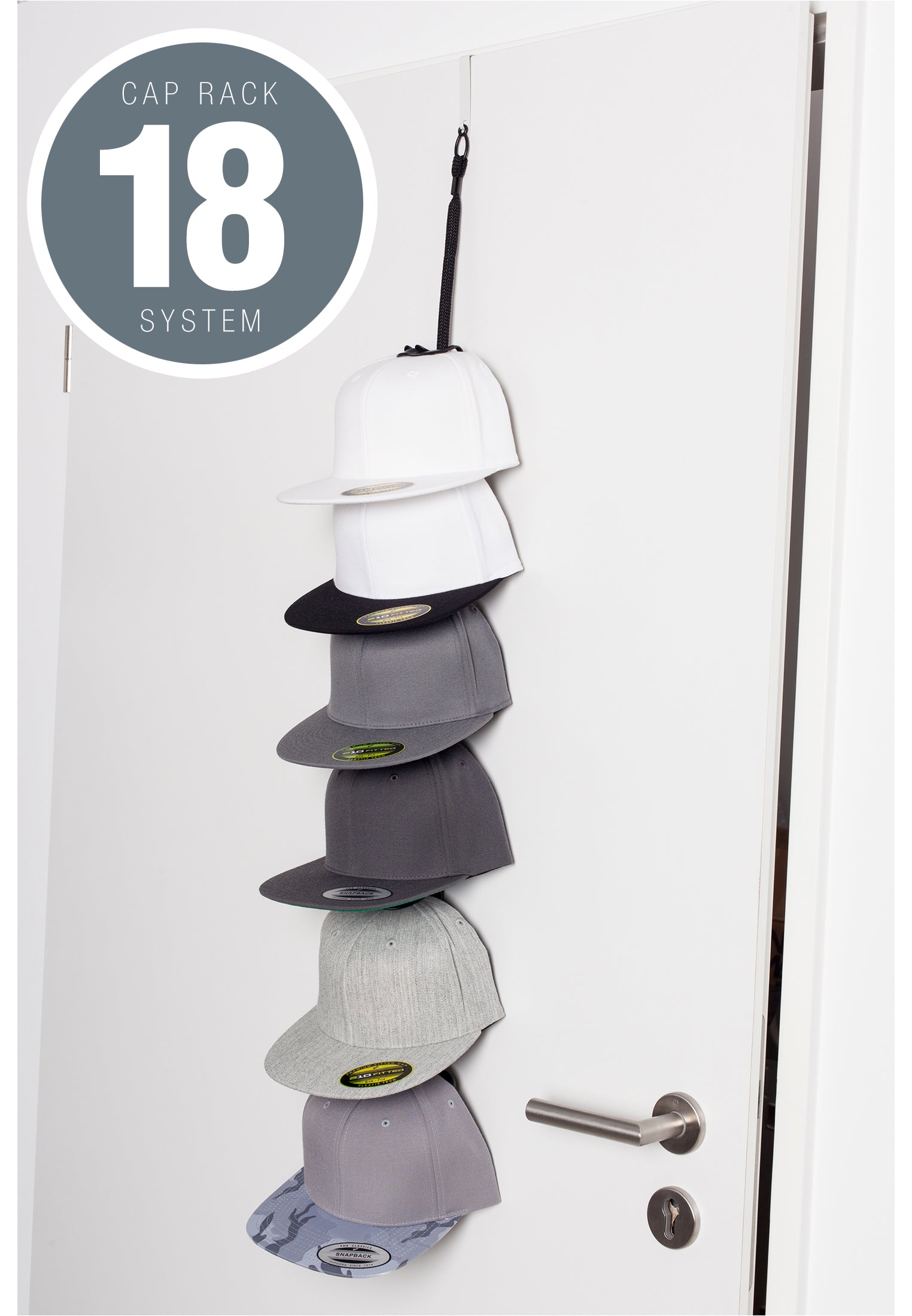 Cap Rack 18 System - Headz Up 