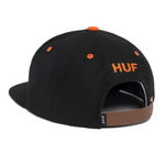 HUF - Home Base 6-Panel Cap - Black - Headz Up 