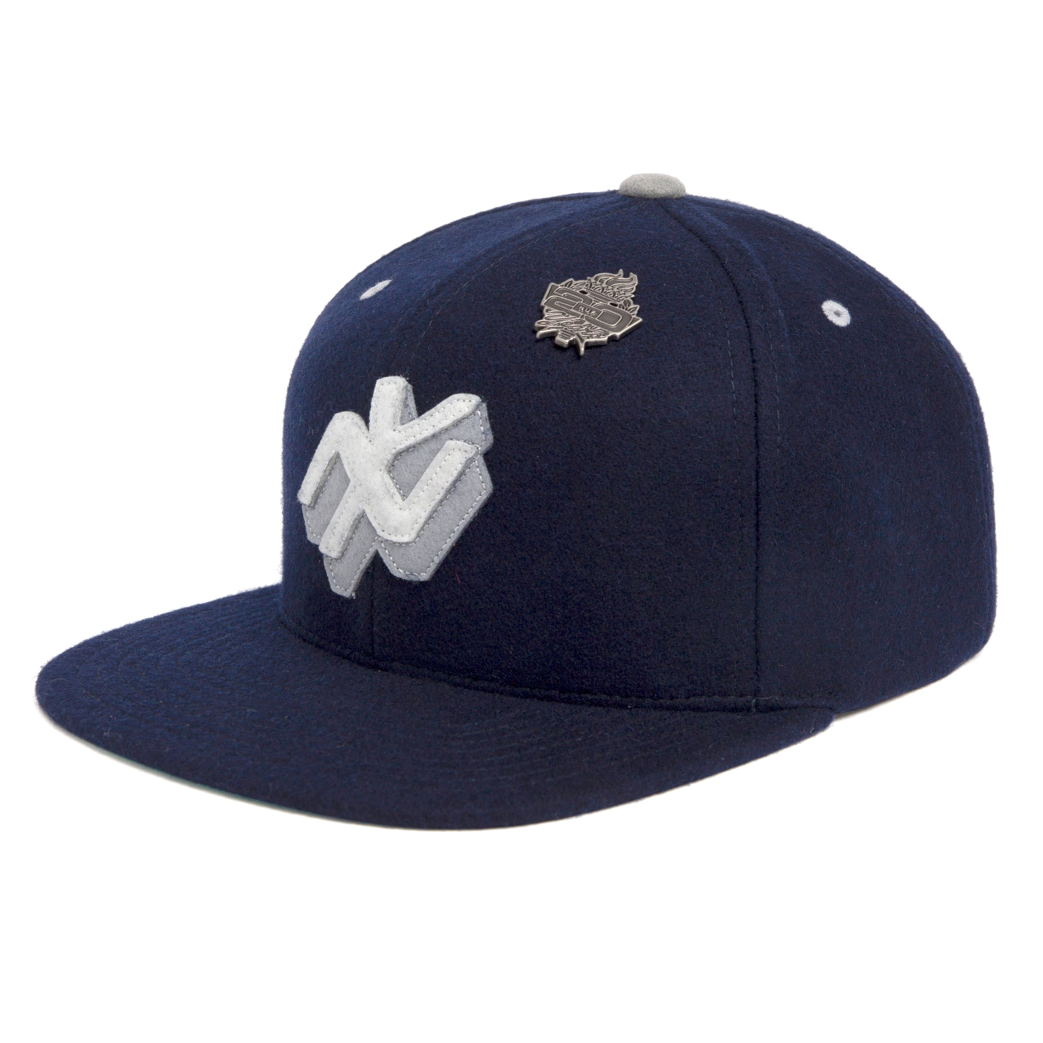 HUF - Home Base 6-Panel Cap - Navy - Headz Up 