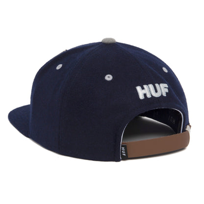HUF - Home Base 6-Panel Cap - Navy - Headz Up 
