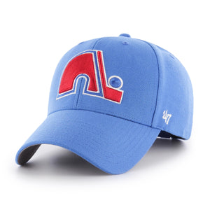 '47 - Quebec Nordiques MVP Adjustable Cap - Blå - Headz Up 