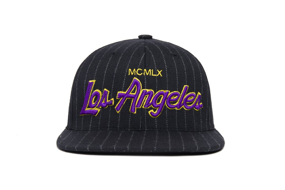 The DTC Chalk Pinstripe MCMXL VI Los Angeles - Sort/hvid Pinstripe - Headz Up 