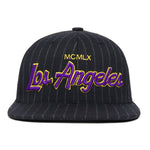 The DTC Chalk Pinstripe MCMXL VI Los Angeles - Sort/hvid Pinstripe - Headz Up 