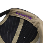 The DTC Chalk Pinstripe MCMXL VI Los Angeles - Sort/hvid Pinstripe - Headz Up 