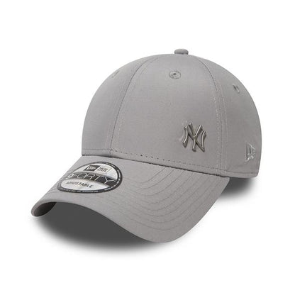 New York Yankees MLB Flawless Logo 9Forty - Grå - Headz Up 