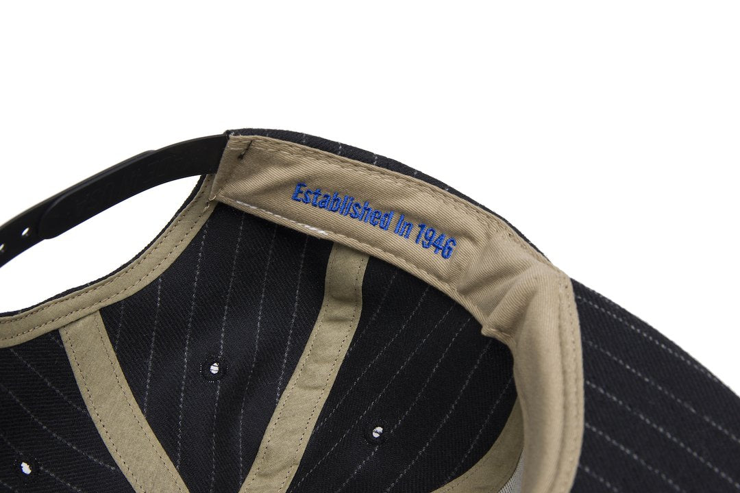 The DTC Chalk Pinstripe MCMXL VI New York - Sort/hvid Pinstripe - Headz Up 