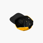 Pasteelo - Polarfleece 6 Panel Cap - Gold/Sort - Headz Up 