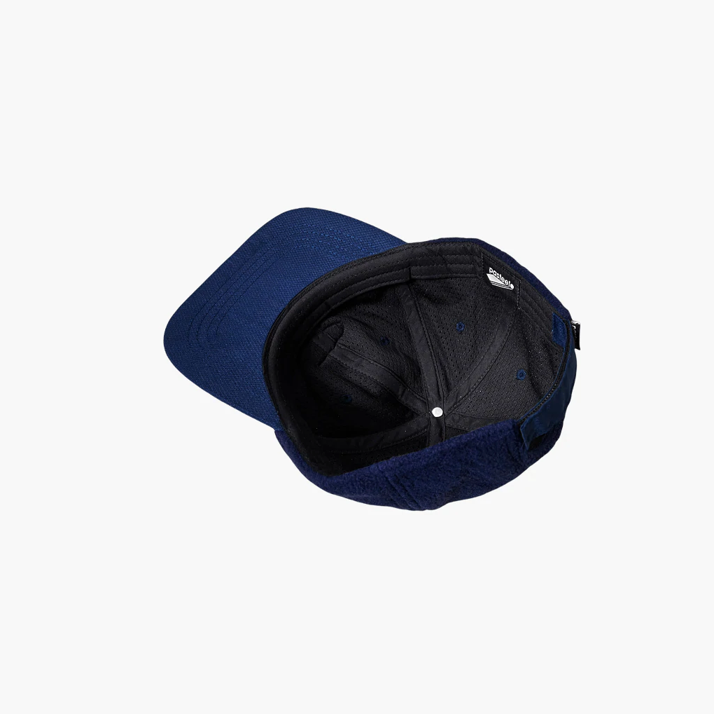 Pasteelo - Polarfleece 6 Panel Cap - Navy/Navy - Headz Up 