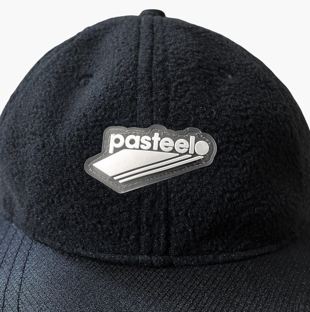 Pasteelo - Polarfleece 6 Panel Cap - Sort/Sort - Headz Up 