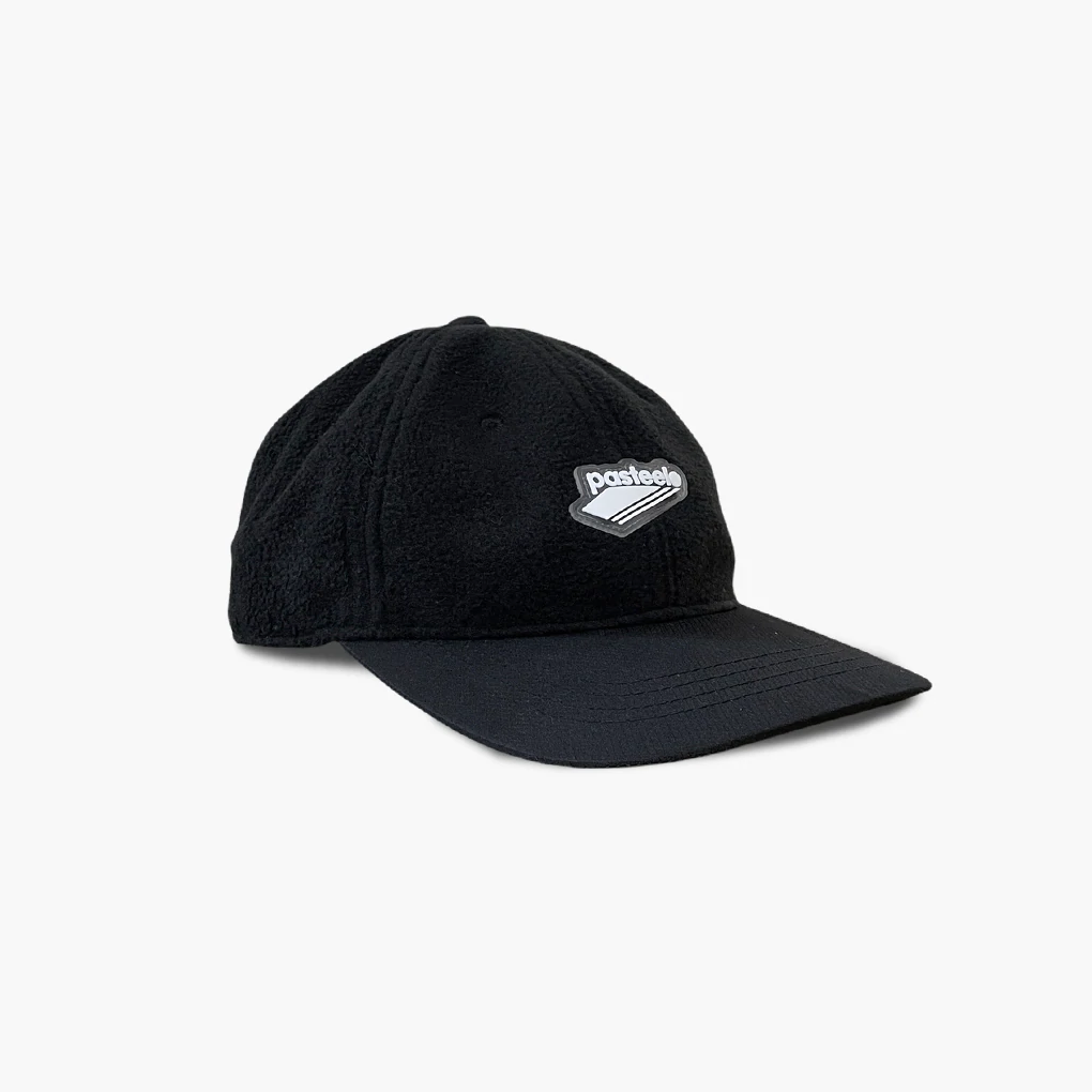 Pasteelo - Polarfleece 6 Panel Cap - Sort/Sort - Headz Up 
