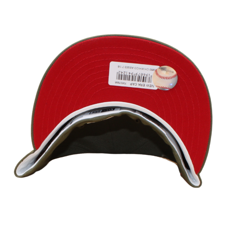 Chicago White Sox Cooperstown 59Fifty Fitted All Star Game 2003 - Olive/Red - Headz Up 