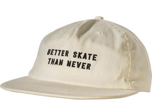 Better Skate Low Rise Cap - White - Headz Up 