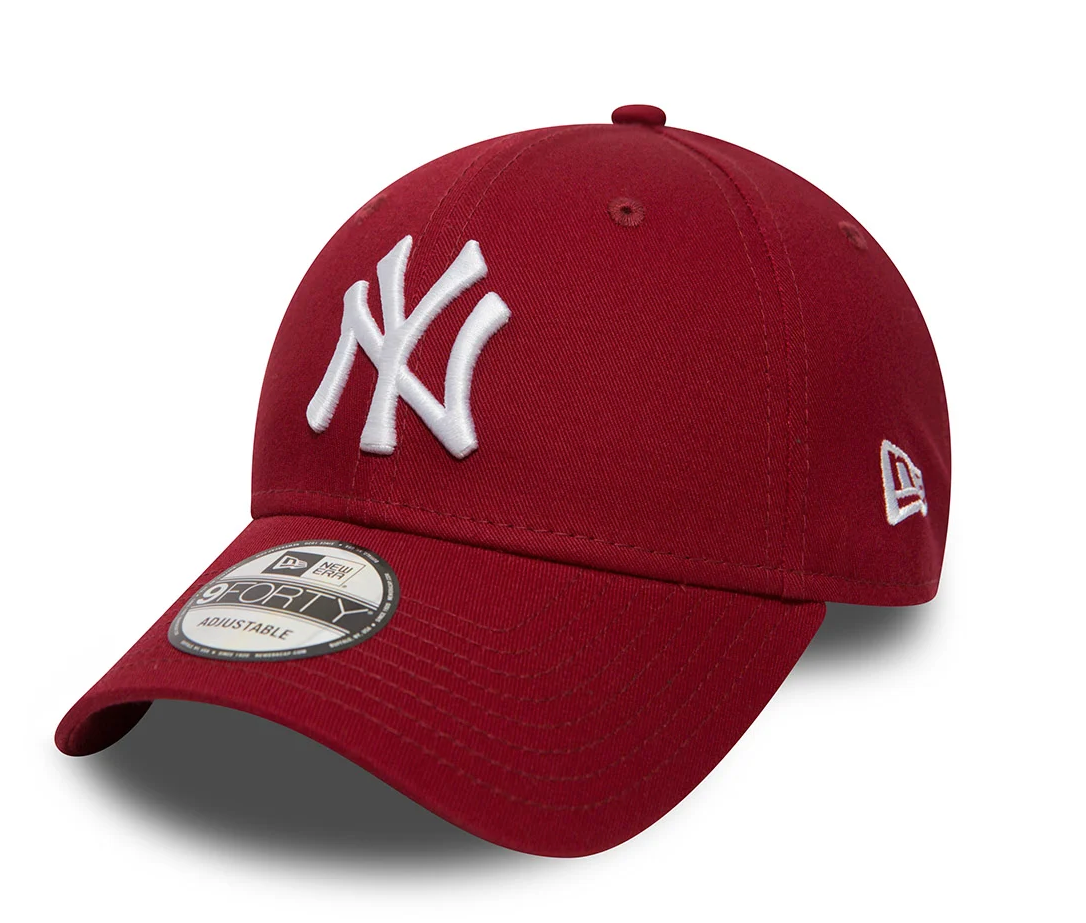 New York Yankees Cap 9Forty League Essentials - Cardinal - Headz Up 