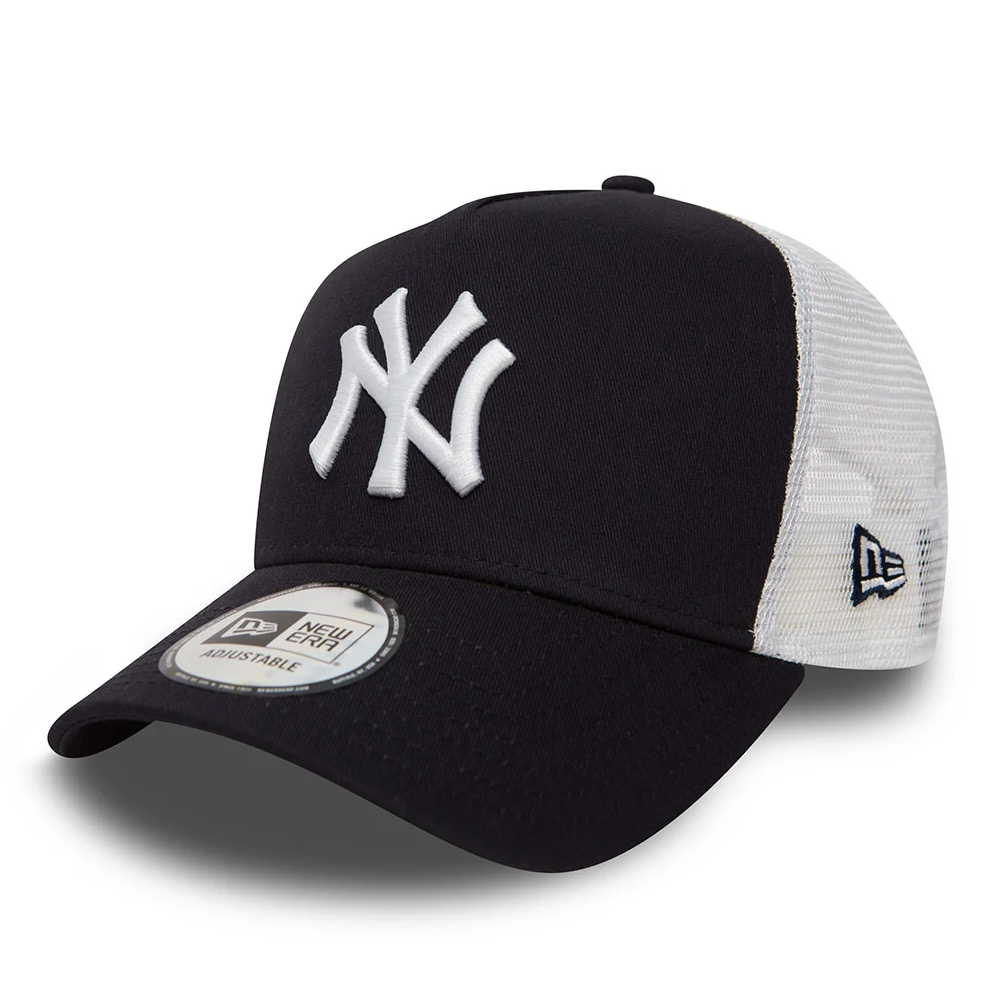 New York Yankees Clean Trucker - Navy/Hvid - Headz Up 