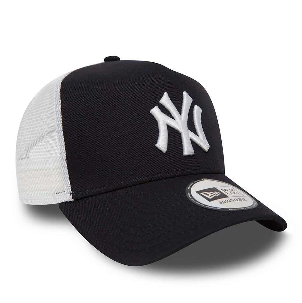 New York Yankees Clean Trucker - Navy/Hvid - Headz Up 