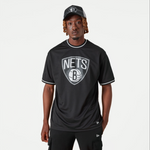 NBA Team Mesh Oversized Tee - Brooklyn Nets - Headz Up 
