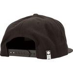 Salty Crew - High Tail 5-Panel Snapback - Black - Headz Up 