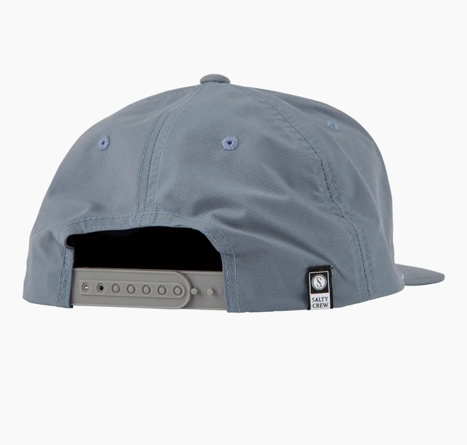 Salty Crew - Beach Club 5-Panel Snapback - Slate - Headz Up 