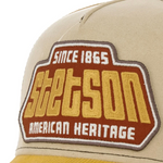 Brickstone Trucker Cap - Yellow/Khaki/Orange - Headz Up 