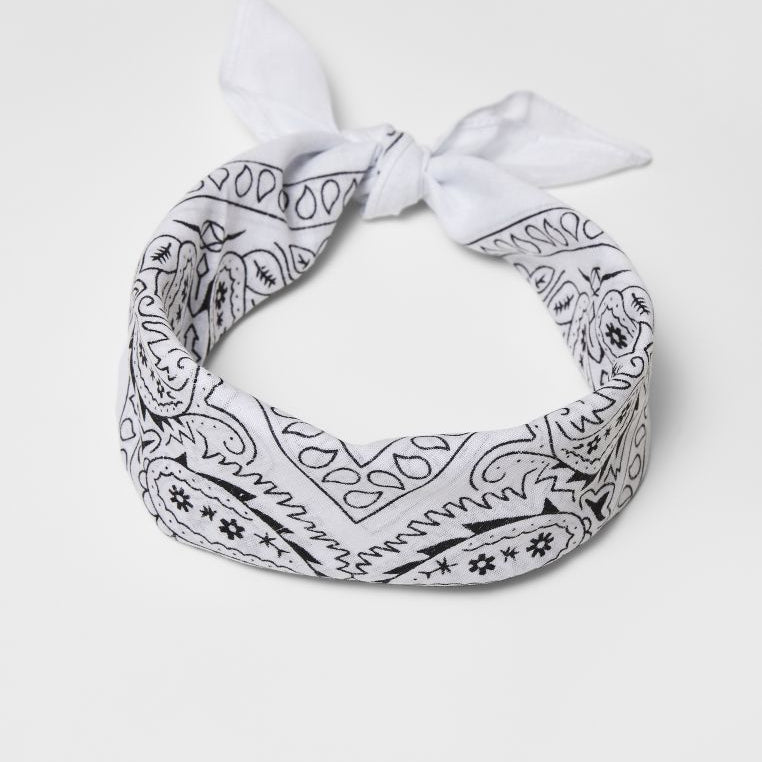 Bandana - White - Headz Up 
