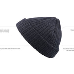 Docker Beanie - Navy Melange - Headz Up 
