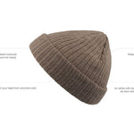 Docker Beanie - Dove Grey Melange - Headz Up 