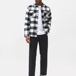 New Sacramento Shirt - Sort/Hvid - Headz Up 