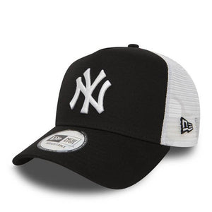 New York Yankees Clean Trucker - Sort/Hvid - Headz Up 