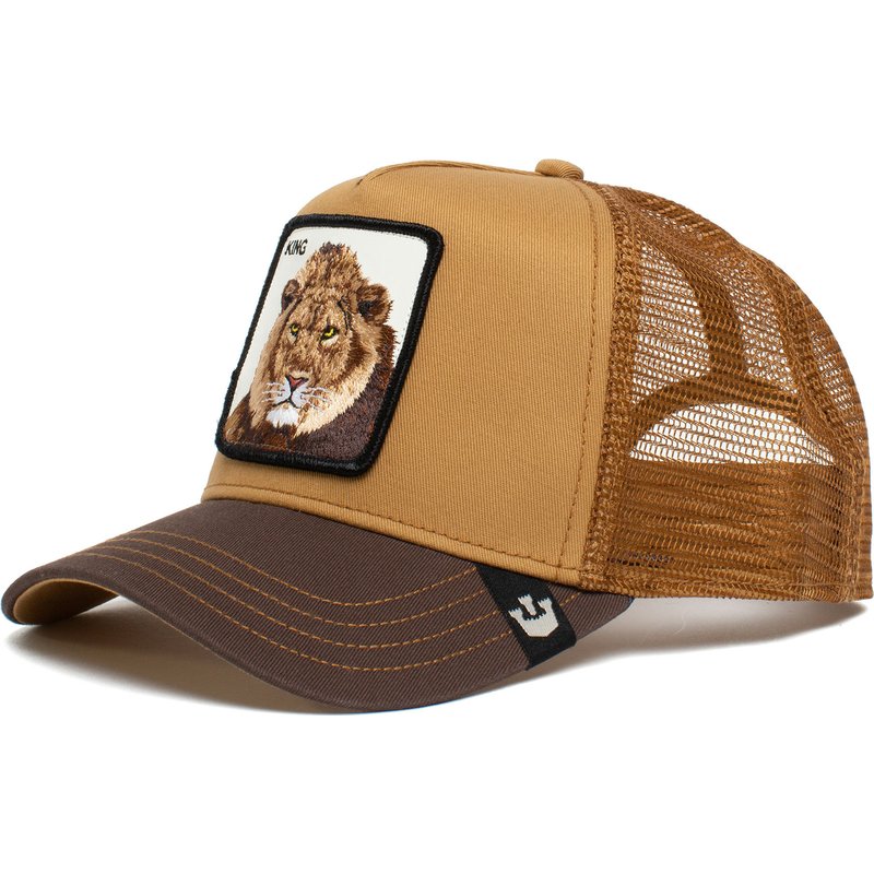 Goorin Bros The King Lion - Trucker Cap - Brown - Headz Up 