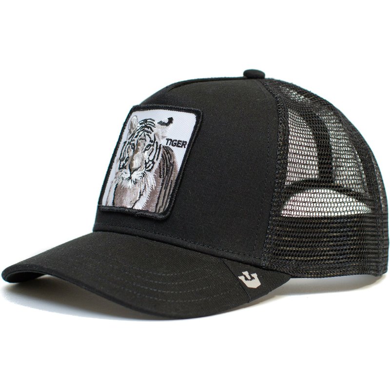 Goorin Bros The White Tiger - Trucker Cap - Black - Headz Up 