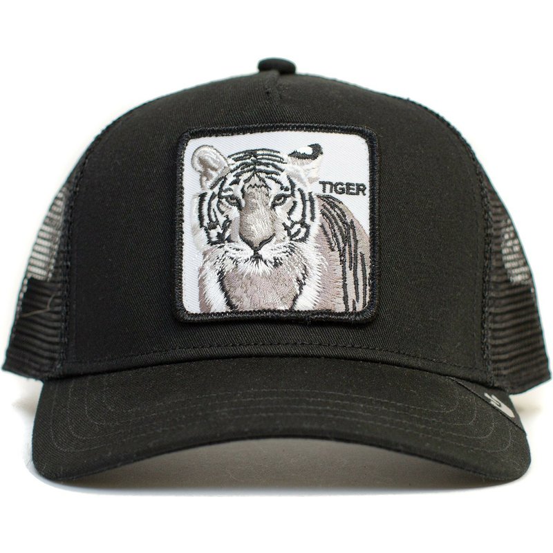 Goorin Bros The White Tiger - Trucker Cap - Black - Headz Up 