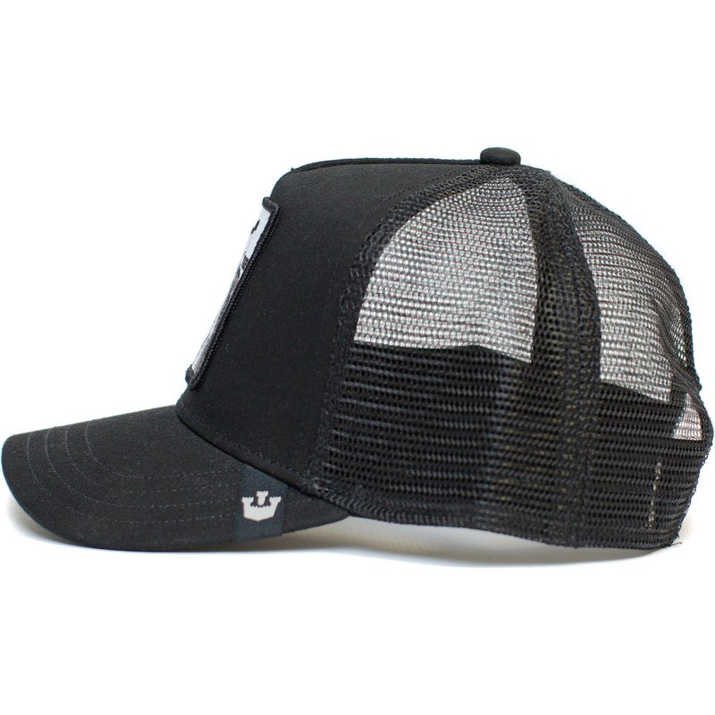 Goorin Bros The White Tiger - Trucker Cap - Black - Headz Up 
