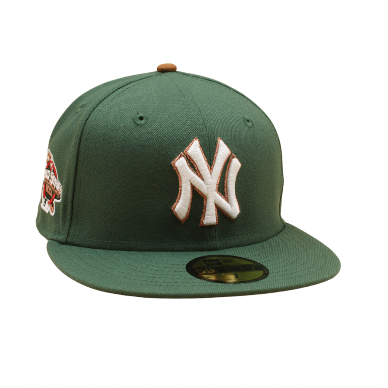 New York Yankees Cooperstown 59Fifty Fitted 2001 World Series - Cilantro Green/Green - Headz Up 