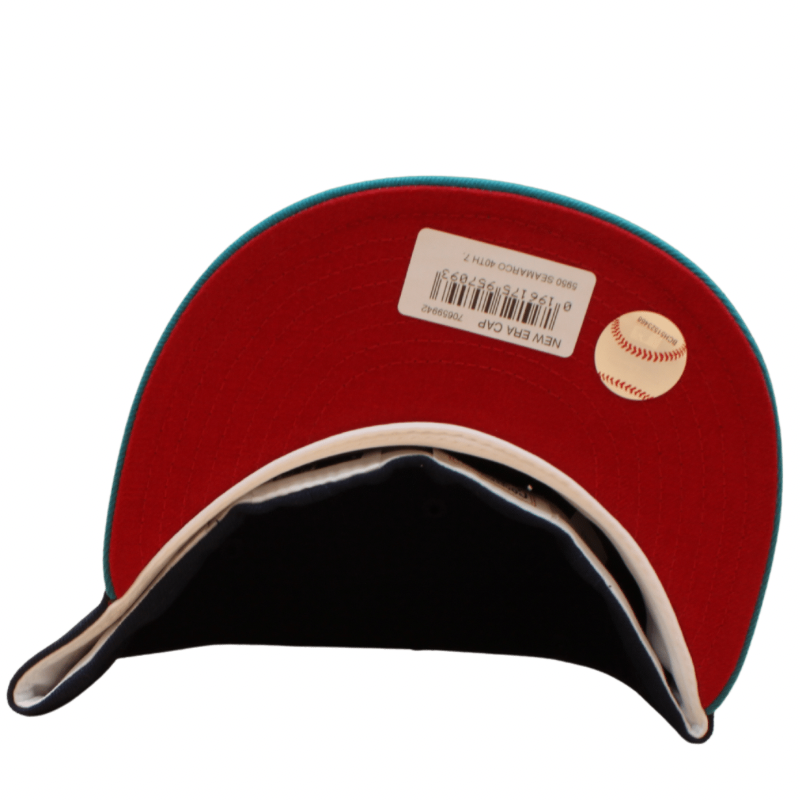 Seattle Mariners Cooperstown 59Fifty Fitted 40th Anniversary - Oceanside Aqua - Headz Up 