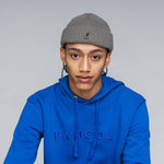 Kangol Cardinal 2 Way Beanie - Grey - Headz Up 
