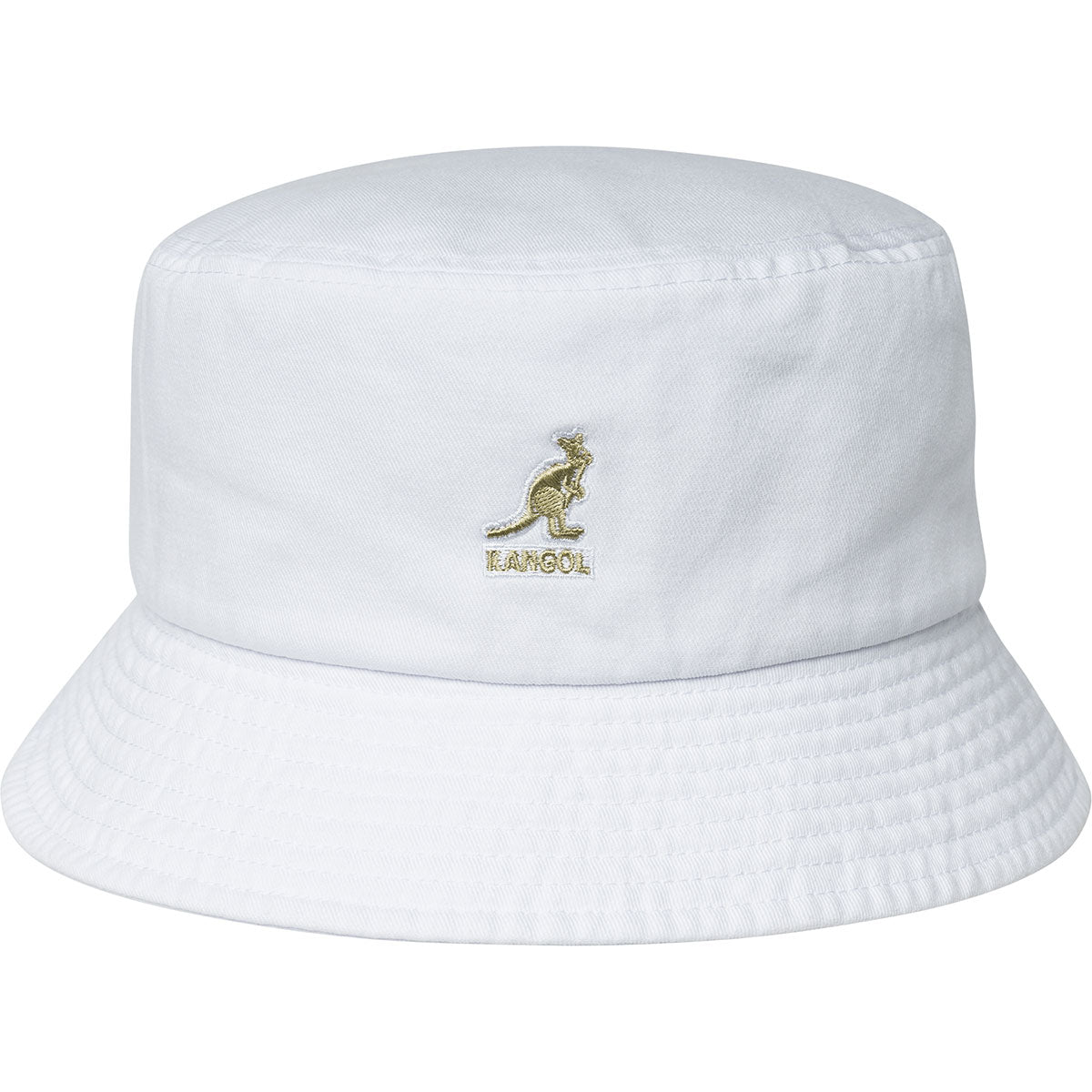 Washed Bucket Hat - White - Headz Up 